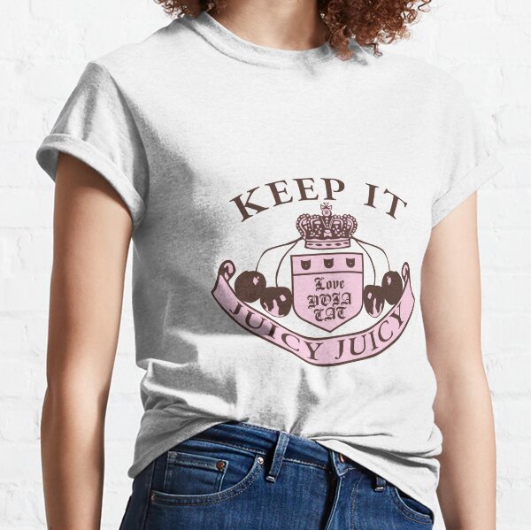 Juicy Couture Keep It Juicy Classic T-shirt in Pink | Lyst