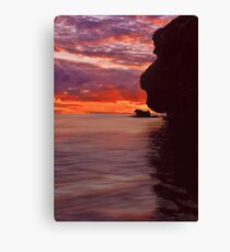 Dusk over Monkey Island Canvas Print