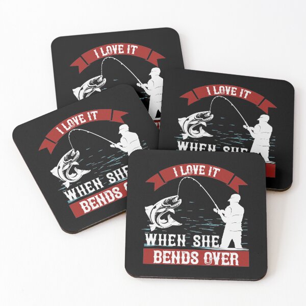Item preview, I Love It When She Bends Over - Funny Fishing designed and sold by casestees.