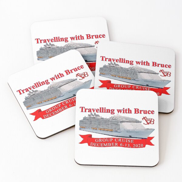 Item preview, Viajando con Bruce Group Cruise Logo designed and sold by Bruce Frommert.