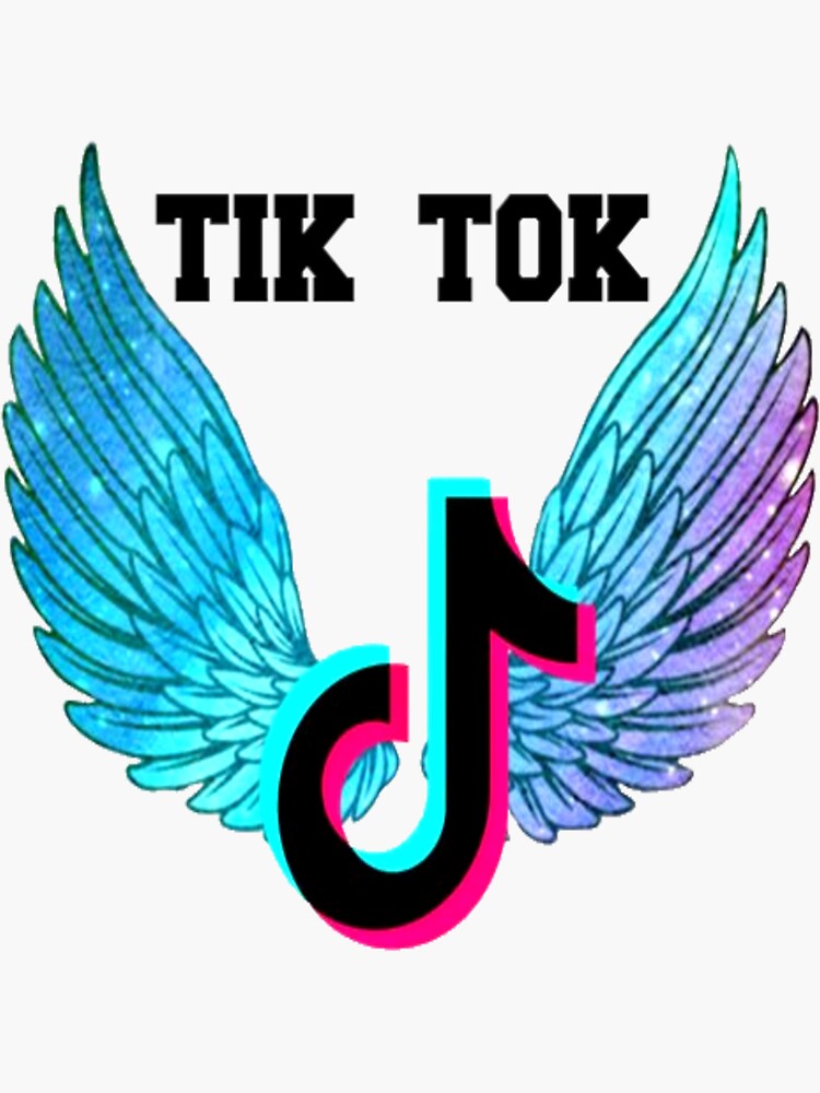 Sticker « KING OF TIK TOK », par simosamo0 Redbubble