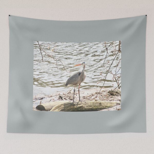 Item preview, Blue Heron in the Rideau River, Ottawa, ON designed and sold by Shulie1.