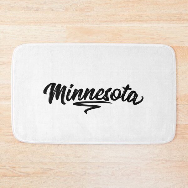 Item preview, Black Minnesota Retro Text designed and sold by sydneyurban.