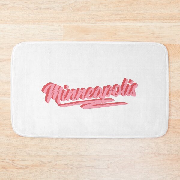 Item preview, Minneapolis Minnesota Pink Retro Text designed and sold by sydneyurban.