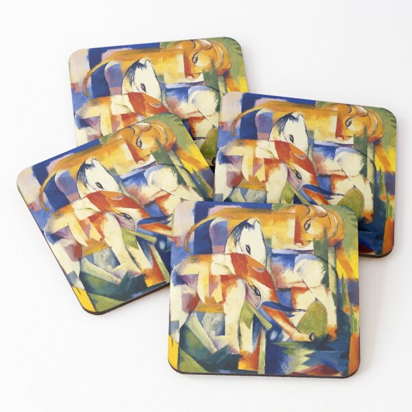 Item preview, Elephant Horse Cattle by Franz Marc designed and sold by digitalvintage.