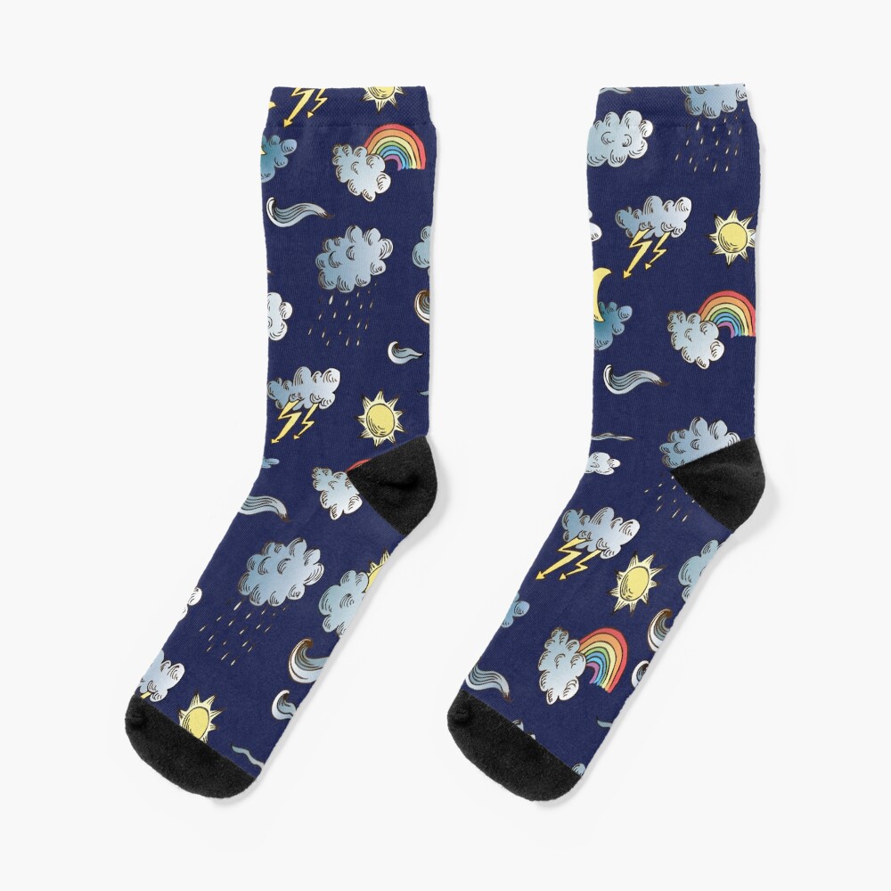 weather symbols Socks