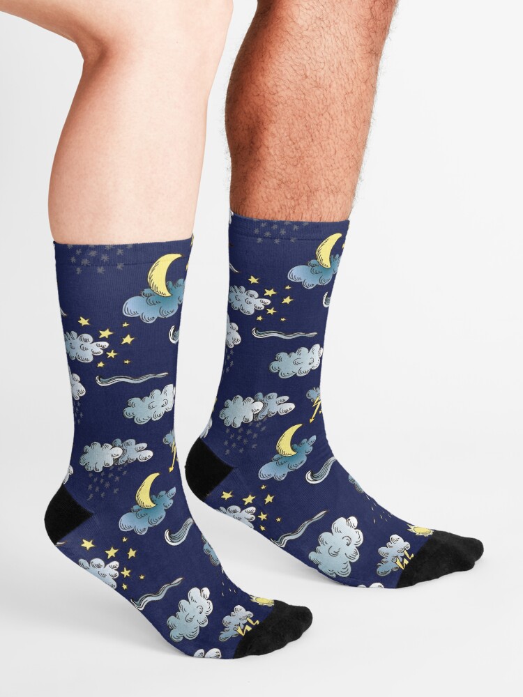 Alternate view of weather symbols Socks