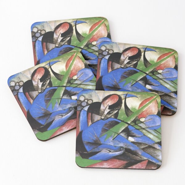 Item preview, 1913 Dreaming Horses by Franz Marc designed and sold by digitalvintage.
