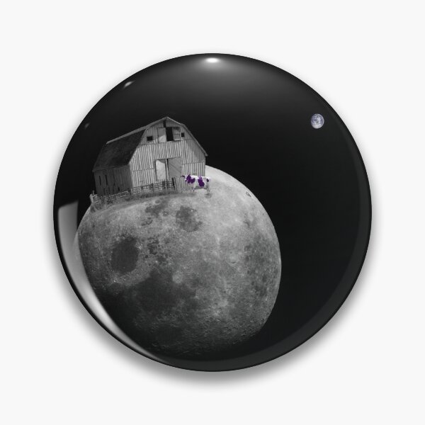 Item preview, The Purple Cow on the Moon designed and sold by Purpele Svillo Collective.