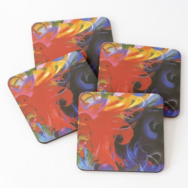 Item preview, 1914 Fighting Forms by Franz Marc designed and sold by digitalvintage.