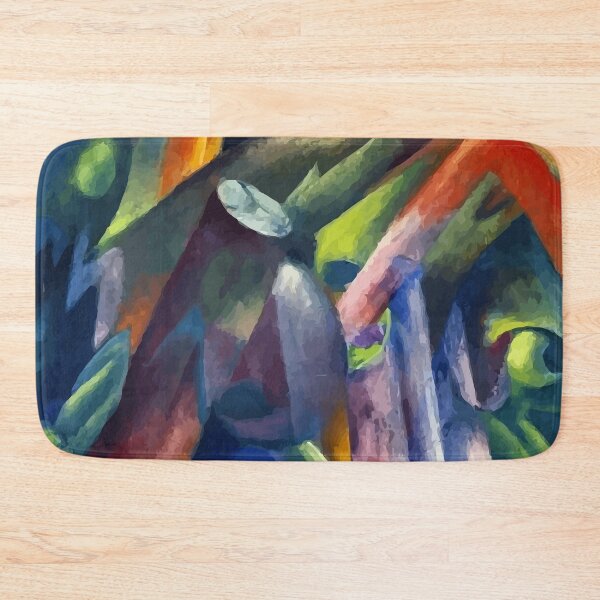 Item preview, Forest Interior with Bird by Franz Marc designed and sold by digitalvintage.