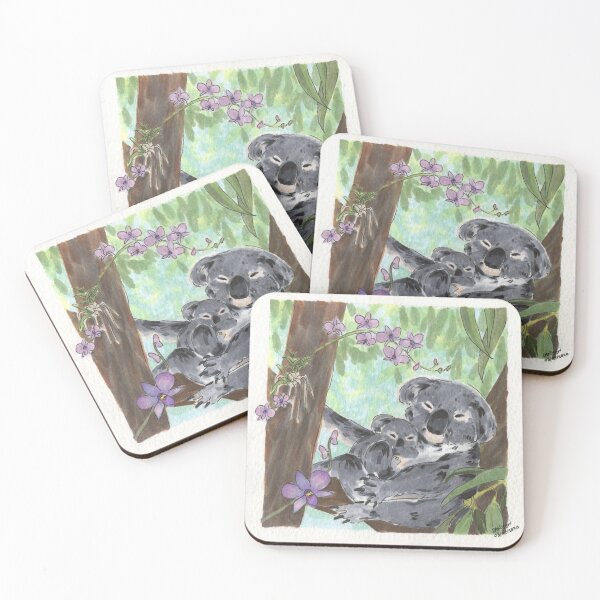 Item preview, Koalas & Cooktown Orchids designed and sold by ddanyen.