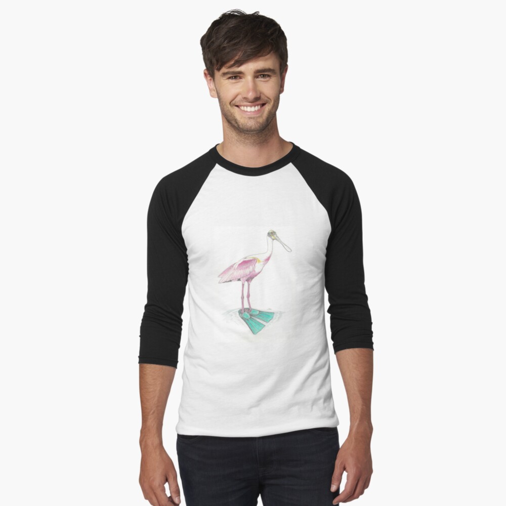 Item preview, Baseball ¾ Sleeve T-Shirt designed and sold by JimsBirds.