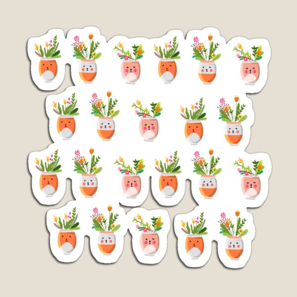 Easter Carrots and Bunny Craze™ Magnet