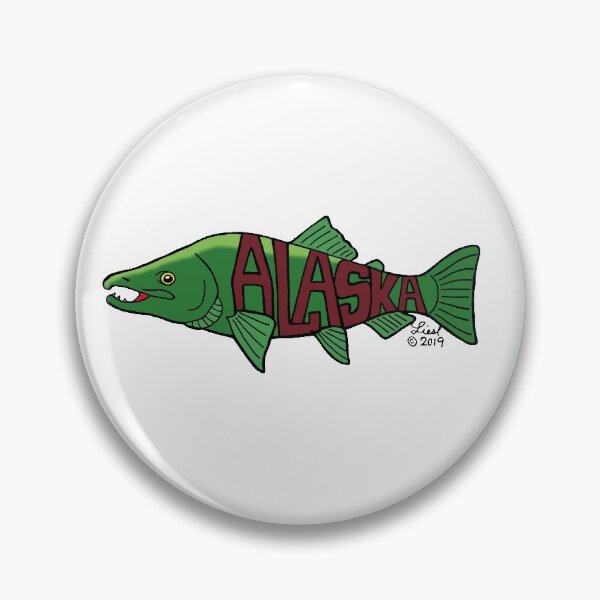 Item preview, Alaska Dog Salmon designed and sold by sharkbait83.