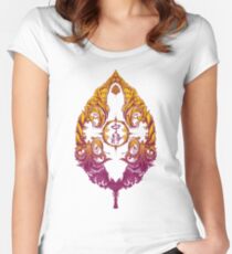 Serenity Victoriana - Color Women's Fitted Scoop T-Shirt