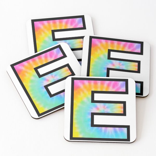 Artikelvorschau, E Letter Tye Dye entworfen und verkauft von Lexi Ostrager.