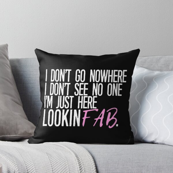 Item preview, "Lookin' Fab" Rae Quote (Black) designed and sold by raenbou.