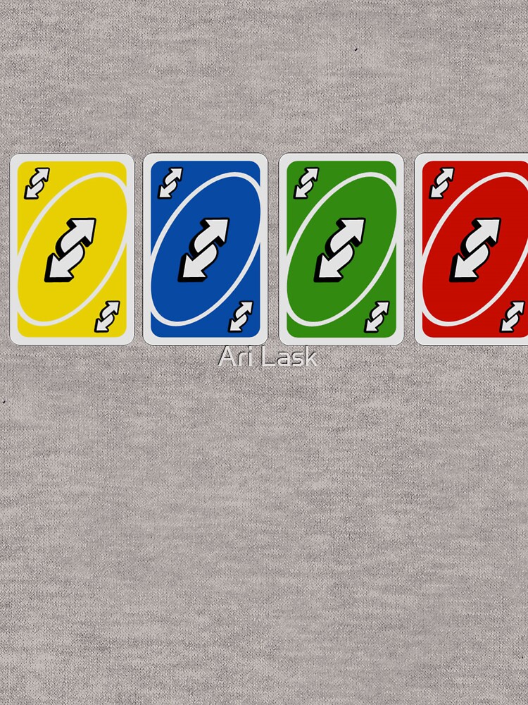 Reverse Uno Cards In All Colors Lightweight Hoodie For Sale By