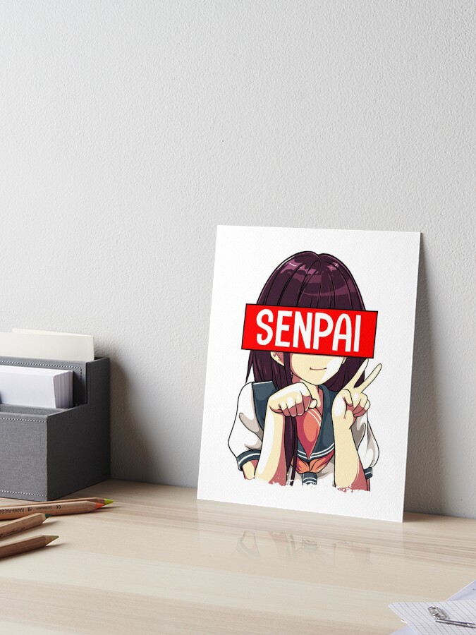 Senpai Anime Girl Japanese Cute Manga Kawaii #3 Digital Art by The