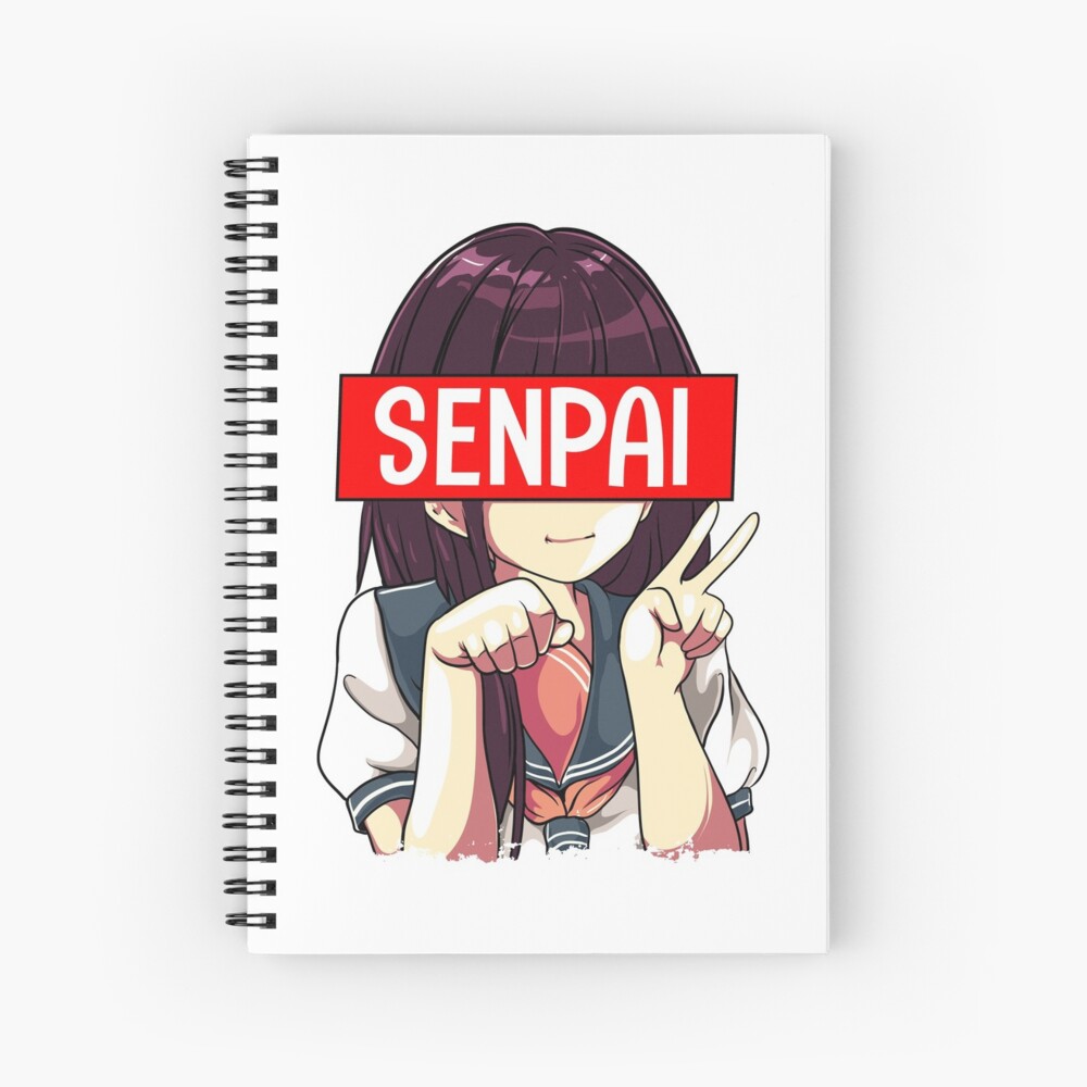 Senpai Anime Girl Japanese Cute Manga Kawaii