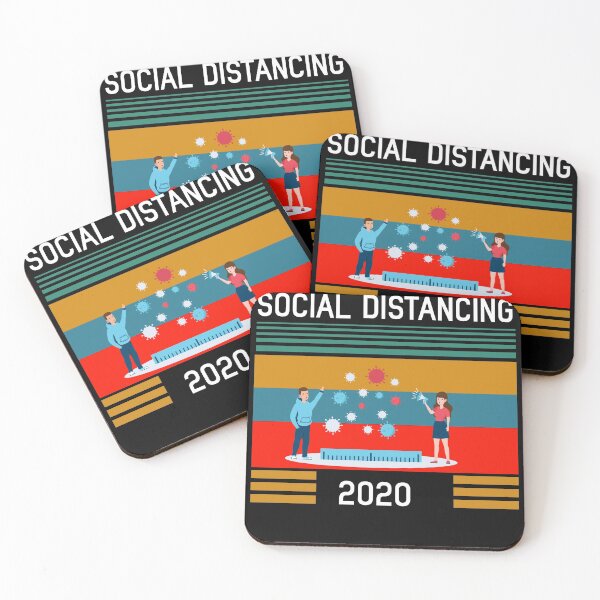Item preview, Social Distancing designed and sold by farock.