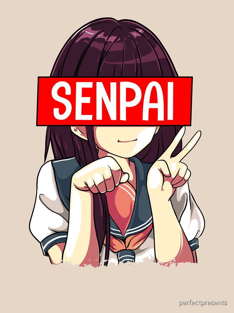 Senpai Anime Girl Japanese Cute Kawaii Cosplay Digital Art by The