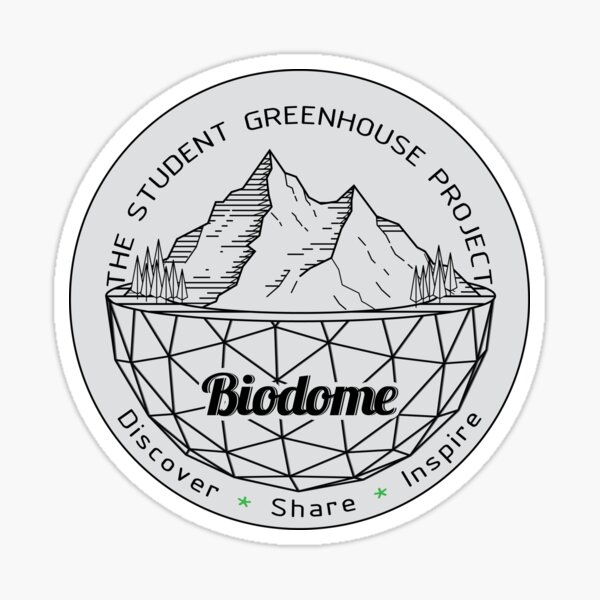 Student Greenhouse Project - Retro Logo Sticker
