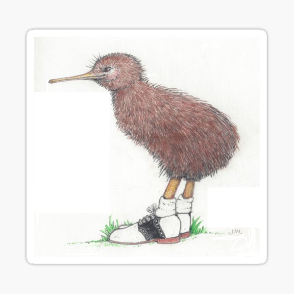 Item preview, Kiwi in saddle shoes designed and sold by JimsBirds.