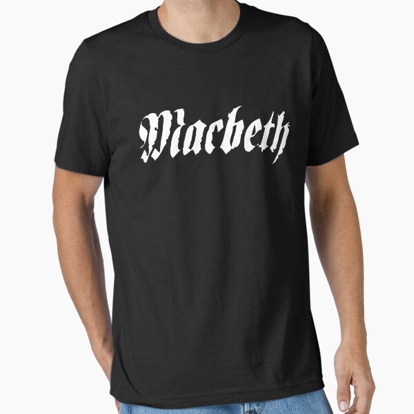 Item preview, Macbeth - Script, White designed and sold by artofjoseph.