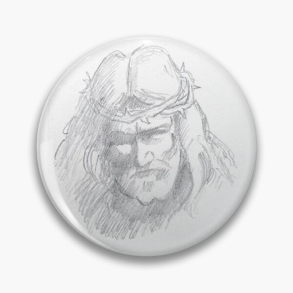 Item preview, Sketch of Jesus designed and sold by marvsart.