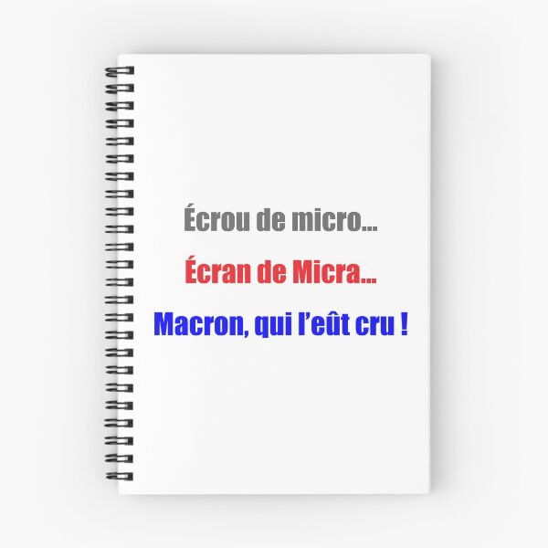 Item preview, Macron, who would have believed it? designed and sold by coolbarda.