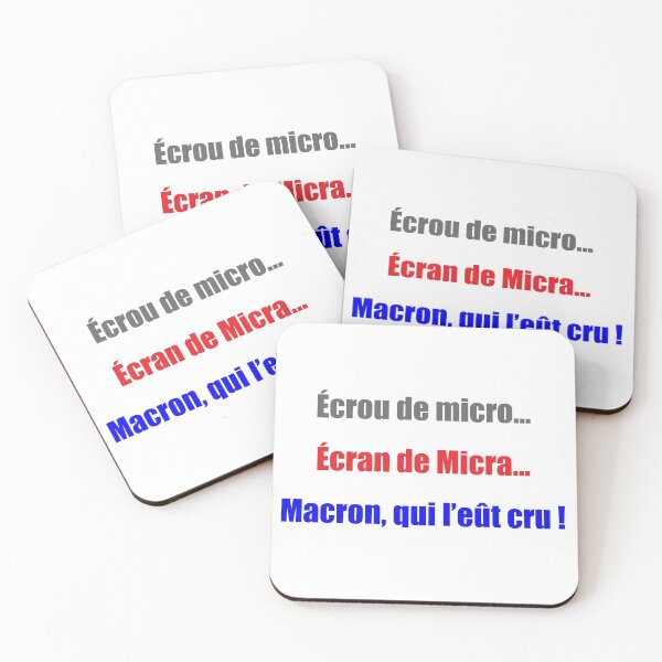 Item preview, Macron, who would have believed it? designed and sold by coolbarda.
