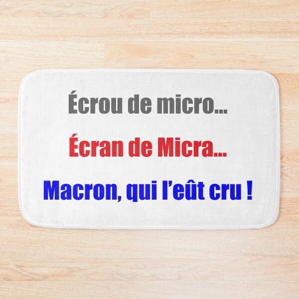 Item preview, Macron, who would have believed it? designed and sold by coolbarda.