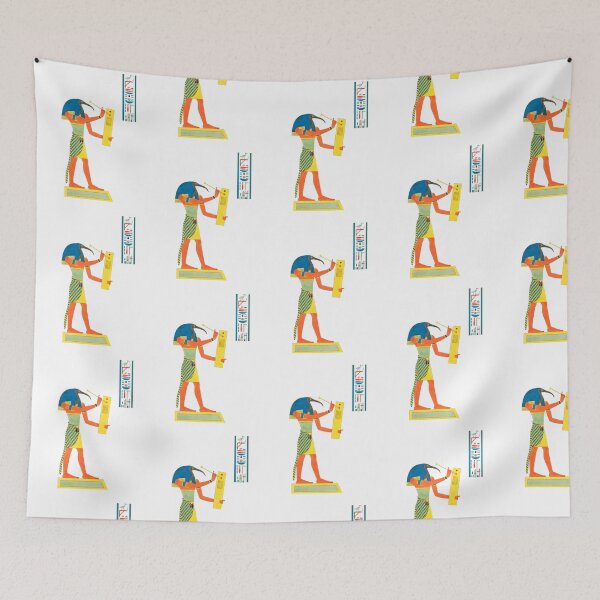 Item preview, Thoth Djehuty Egyptian god of writting designed and sold by WillowNox7.