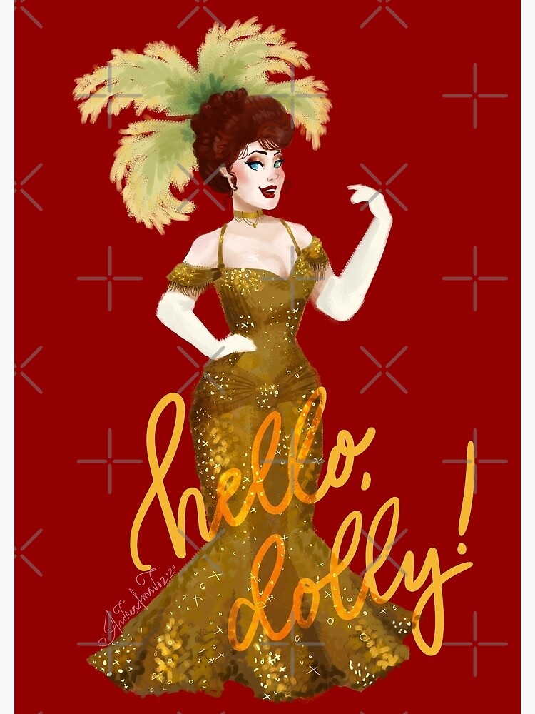 Hello, Dolly!" Photographic Print for Sale by Andrea-Sketches | Redbubble