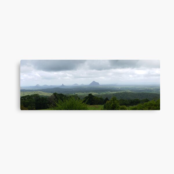 Glass House Mountains QLD Panorama Canvas Print