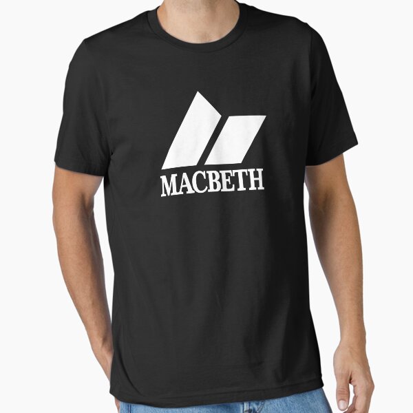 Item preview, Macbeth - M, White designed and sold by artofjoseph.