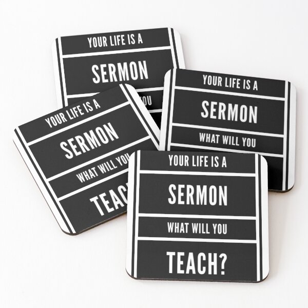 Item preview, Your Life is a Sermon.  What will you Teach? designed and sold by Uexpressme.