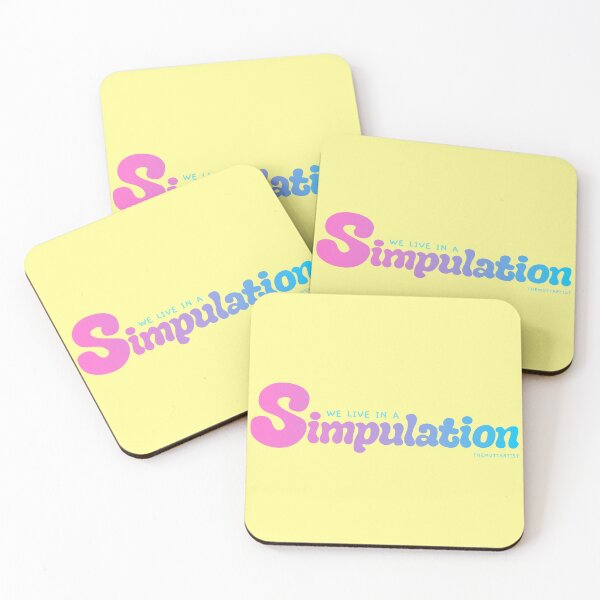 Item preview, We Live In A Simpulation (Lightwave Version) designed and sold by TheMuttArtist.