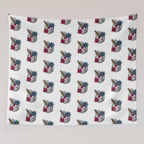 Item preview, Awesome Dagger In The Heart Graphic Knife Artistic Tile Pattern designed and sold by perfectpresents.