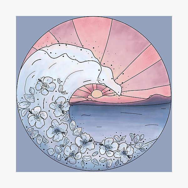 Item preview, Flower Wave designed and sold by JulesGoyco.
