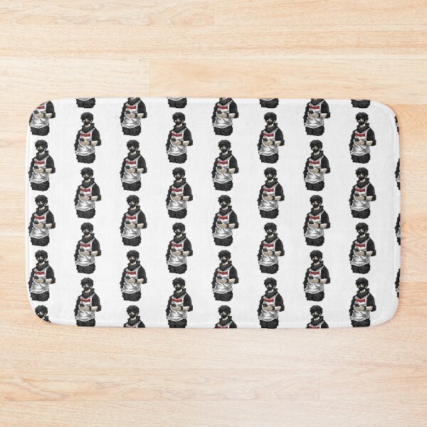 Item preview, Anime Male Character Kawaii Guy Japanese Manga Tile Pattern designed and sold by perfectpresents.