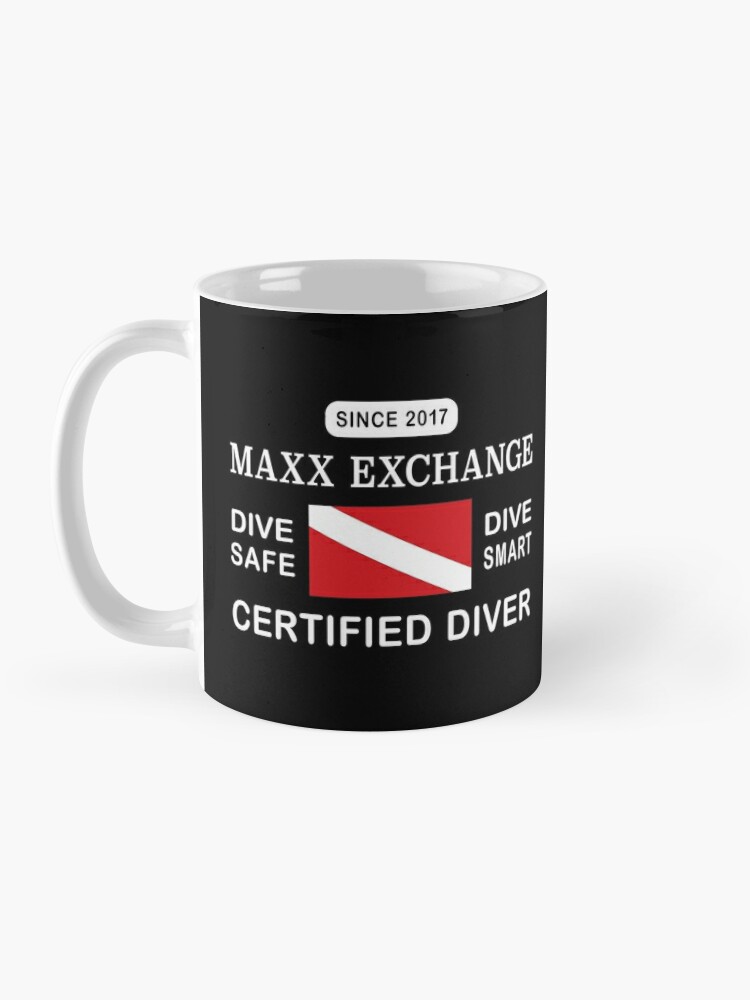 Alternate view of Maxx Exchange Certified Diver Wetsuit Snorkel. Coffee Mug