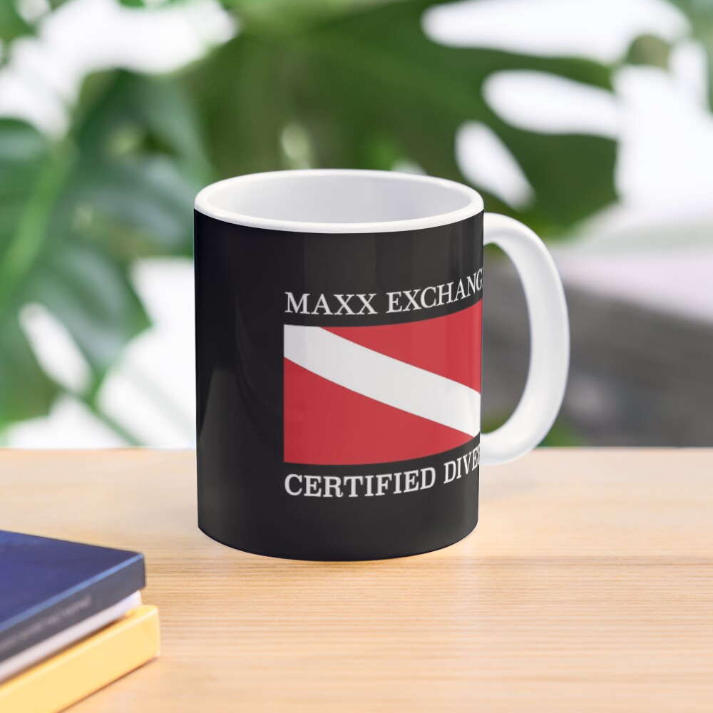 Maxx Exchange Certified Diver Frogman Snorkel. Mug