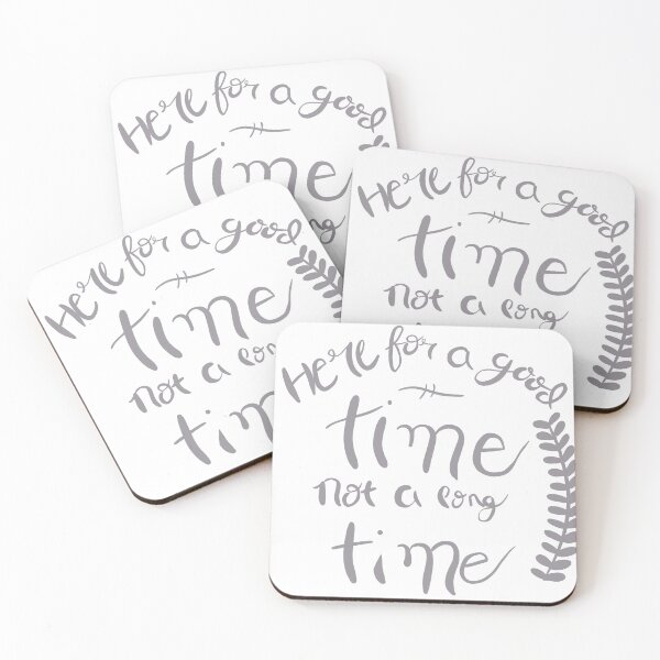 Item preview, Here for a good time, not a long time designed and sold by StudioSamanthaa.