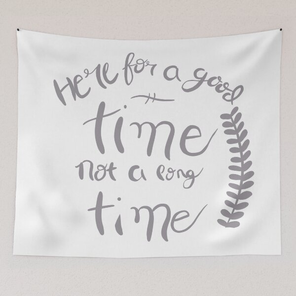 Item preview, Here for a good time, not a long time designed and sold by StudioSamanthaa.
