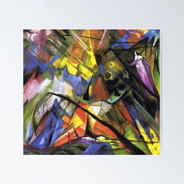 Item preview, Tyrol 1914 by Franz Marc designed and sold by digitalvintage.