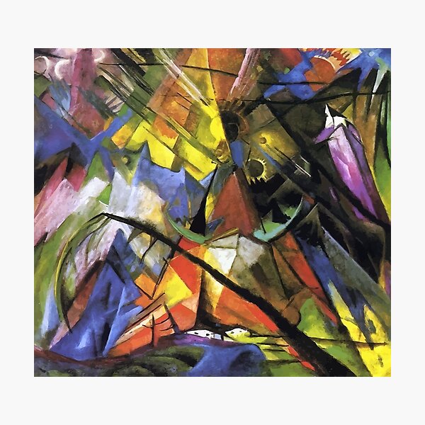 Item preview, Tyrol 1914 by Franz Marc designed and sold by digitalvintage.