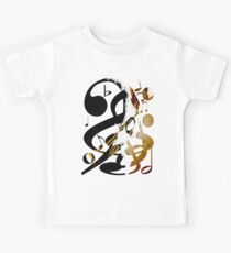 Jazz Note Blue Kids Tee